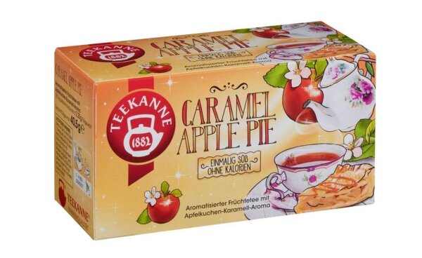 TEEKANNE CARAMEL APPLE PIE Tee 18 Portionen