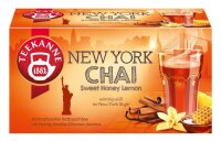 TEEKANNE NEW YORK CHAI Tee 20 Portionen