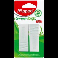 maped Radiergummis Greenlogic weiß, 2 St.
