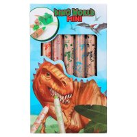 DEPESCHE Dino World Mini Dino Buntstifte farbsortiert, 5...