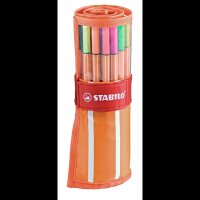 STABILO point 88 Fineliner farbsortiert 0,4 mm, 30 St.