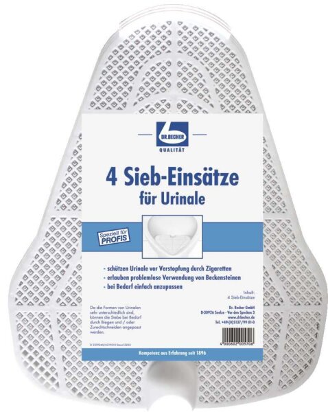 DR.BECHER Urinaleinsatz, 4 St.