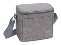 RIVACASE Kühltasche Cooler bag Kunstfaser grau...