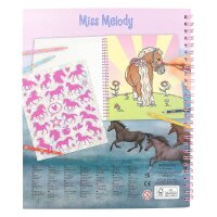 DEPESCHE Miss Melody Malbuch, 1 St.