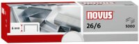 novus Heftklammern 26/6, 5.000 St.
