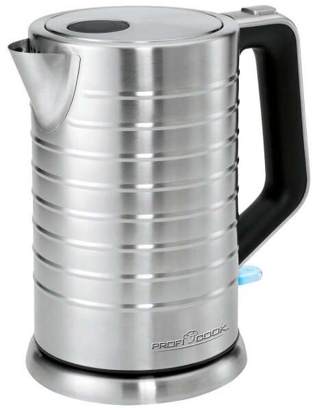 ProfiCook Wasserkocher PC-WKS 1119 silber 1,7 l 2.200 W