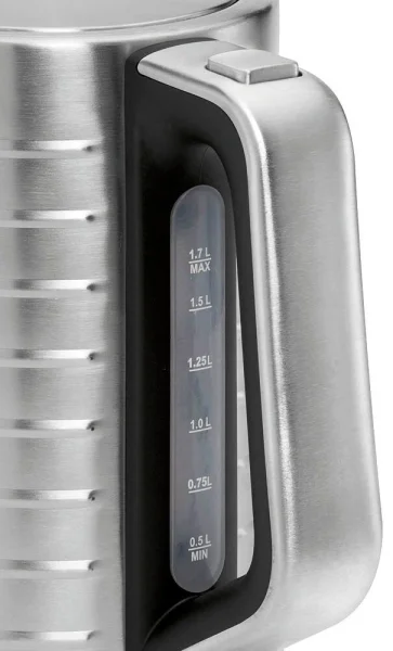 ProfiCook Wasserkocher PC-WKS 1119 silber 1,7 l 2.200 W
