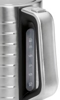 ProfiCook Wasserkocher PC-WKS 1119 silber 1,7 l 2.200 W