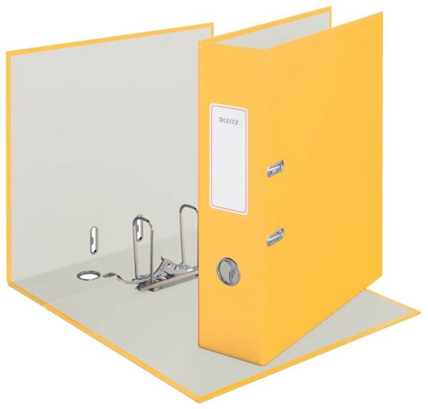 LEITZ Cosy Soft-Touch Ordner warmes gelb Karton 8,0 cm DIN A4, 1 St.