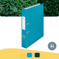 LEITZ Cosy Soft-Touch Ordner sanftes blau Karton 5,2 cm DIN A4, 1 St.