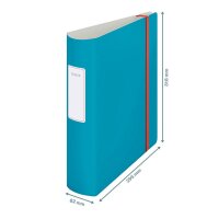 LEITZ Active Cosy Ordner sanftes blau Karton 8,2 cm DIN A4, 1 St.
