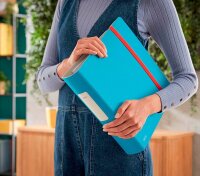 LEITZ Active Cosy Ordner sanftes blau Karton 8,2 cm DIN A4, 1 St.