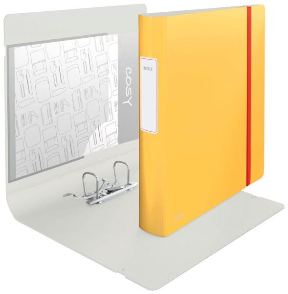 LEITZ Active Cosy Ordner warmes gelb Karton 6,5 cm DIN A4, 1 St.