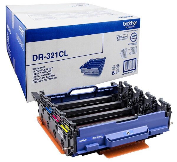 brother DR-321CL  schwarz, cyan, magenta, gelb Trommel
