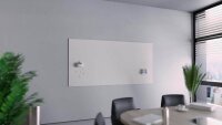 Legamaster Glas-Magnettafel matte 200,0 x 100,0 cm helles warmgrau