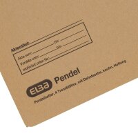 ELBA Pendelhefter Karton naturbraun DIN A4 4x kaufmännische Heftung, 1 St.