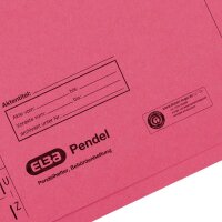 ELBA Pendelhefter Karton rot DIN A4 1x Amtsheftung, 1 St.