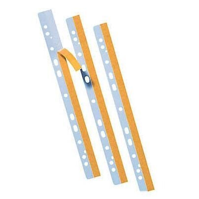 Probeco Heftstreifen, selbstklebend transparent Kunststoff, 50 St.