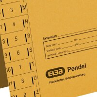 ELBA Pendelhefter Karton gelb DIN A4 1x Amtsheftung, 1 St.