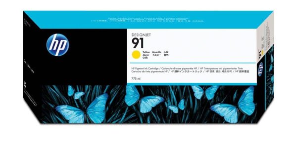 HP 91(C9469A) gelb Druckerpatrone
