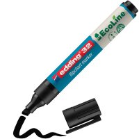 edding 32 Ecoline Flipchart-Marker schwarz 1,0 - 5,0 mm,...