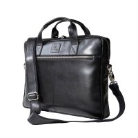 Exacompta Laptoptasche Exactive Leder schwarz 17437E bis 39,6 cm (15,6 Zoll)