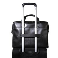 Exacompta Laptoptasche Exactive Leder schwarz 17437E bis 39,6 cm (15,6 Zoll)