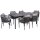 greemotion Sitzgruppe Calgary 1 grau, anthrazit Kunststoff, Metall, 19-teilig