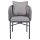 greemotion Sitzgruppe Calgary 1 grau, anthrazit Kunststoff, Metall, 19-teilig