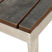greemotion Loungegruppe Boston anthrazit, silber Metall, 15-teilig