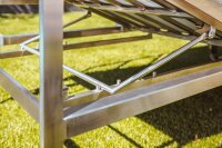 greemotion Loungegruppe Boston anthrazit, silber Metall, 15-teilig
