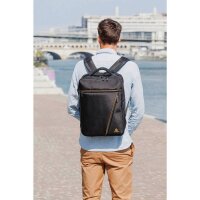 Exacompta Laptoptasche Dual Exactive Kunstfaser schwarz 17734E bis 39,6 cm (15,6 Zoll)