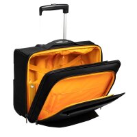 Exacompta Laptop-Trolley Eco Exactive Kunstfaser schwarz 44,0 x 20,0 x 37,0 cm