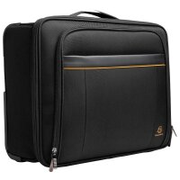 Exacompta Laptop-Trolley Eco Exactive Kunstfaser schwarz 44,0 x 20,0 x 37,0 cm