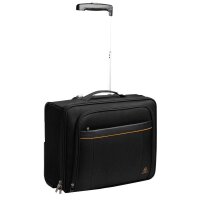 Exacompta Laptop-Trolley Eco Exactive Kunstfaser schwarz 44,0 x 20,0 x 37,0 cm