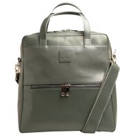Exacompta Laptop-Rucksack Lady Exactive Leder grau bis...