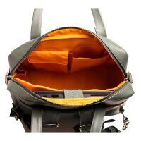Exacompta Laptop-Rucksack Lady Exactive Leder grau bis 35,6 cm (14 Zoll)