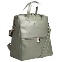 Exacompta Laptop-Rucksack Lady Exactive Leder grau bis...