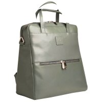 Exacompta Laptop-Rucksack Lady Exactive Leder grau bis 35,6 cm (14 Zoll)