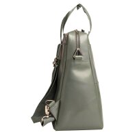 Exacompta Laptop-Rucksack Lady Exactive Leder grau bis 35,6 cm (14 Zoll)