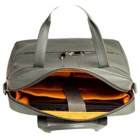 Exacompta Laptop-Rucksack Lady Exactive Leder grau bis 35,6 cm (14 Zoll)