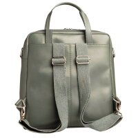 Exacompta Laptop-Rucksack Lady Exactive Leder grau bis 35,6 cm (14 Zoll)
