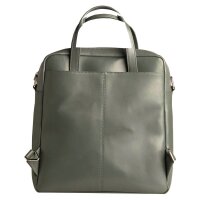 Exacompta Laptop-Rucksack Lady Exactive Leder grau bis 35,6 cm (14 Zoll)
