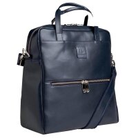 Exacompta Laptop-Rucksack Lady Exactive Leder blau bis 35,6 cm (14 Zoll)