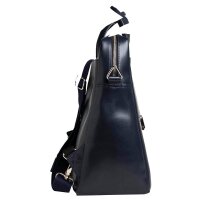 Exacompta Laptop-Rucksack Lady Exactive Leder blau bis 35,6 cm (14 Zoll)