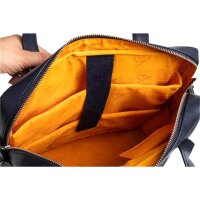 Exacompta Laptop-Rucksack Lady Exactive Leder blau bis 35,6 cm (14 Zoll)