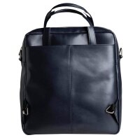 Exacompta Laptop-Rucksack Lady Exactive Leder blau bis 35,6 cm (14 Zoll)