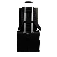 Exacompta Laptop-Rucksack Exactive Young Kunstfaser grün bis 39,6 cm (15,6 Zoll)