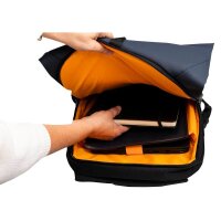 Exacompta Laptop-Rucksack Exactive Young Kunstfaser grau bis 39,6 cm (15,6 Zoll)