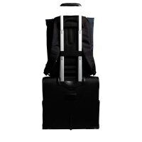 Exacompta Laptop-Rucksack Exactive Young Kunstfaser grau bis 39,6 cm (15,6 Zoll)